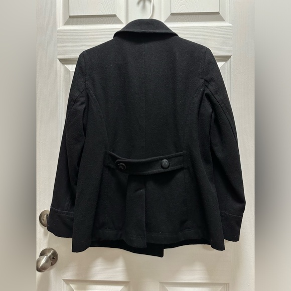 Old Navy Women's Classic Wool-Blend Peacoat | size M - Picture 2 of 7